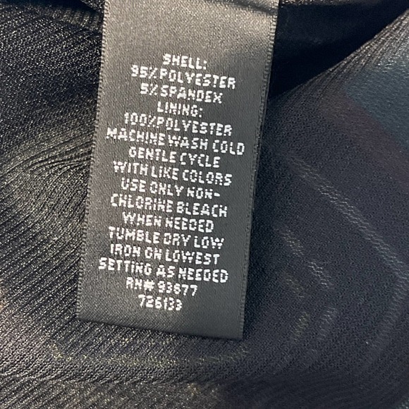 Nicole by Nicole Miller‎ Sleeveless Lined V Neck Dress Size 12 Preowned - Picture 7 of 10